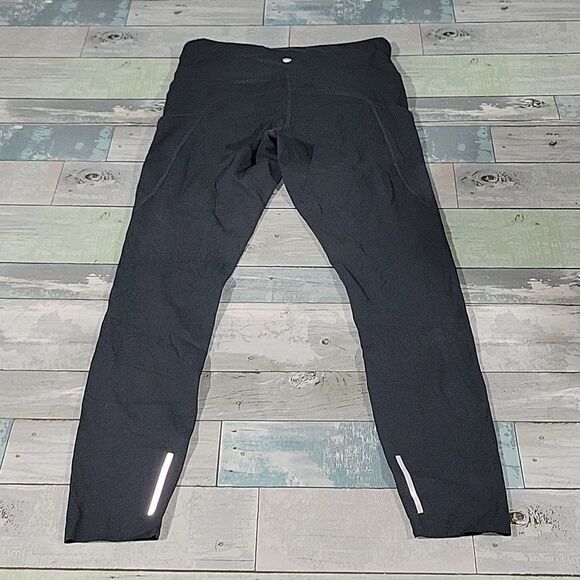 CRZ Yoga Gray Workout Leggings sz 4/6 - Picture 3 of 5